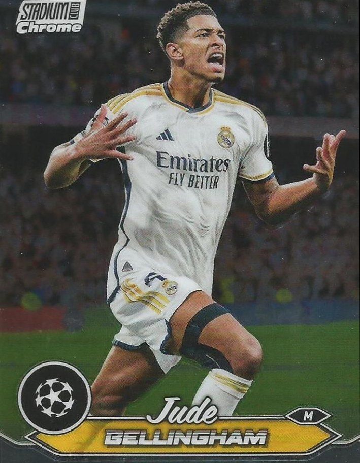 Jude Bellingham 2023 Topps Stadium Club Chrome UEFA Champions League