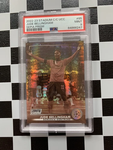 Jude Bellingham 2023 Topps Stadium Club Cromo Sepia /75