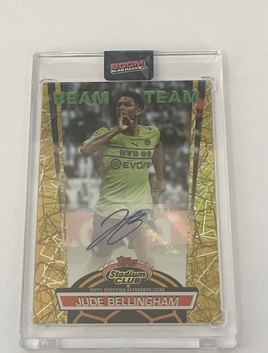 Jude Bellingham 2021 Topps Stadium Club Cromo UEFA 43/50