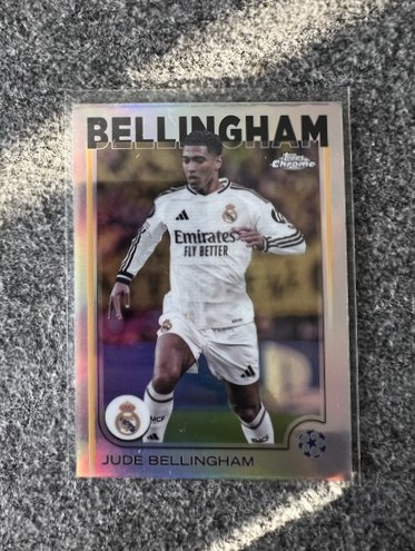 Jude Bellingham 2024 Topps Chrome UEFA Club Competitions