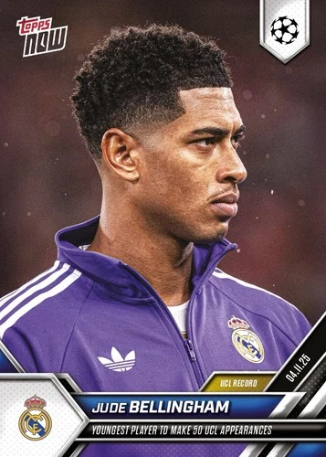 Jude Bellingham 2026 Topps Now