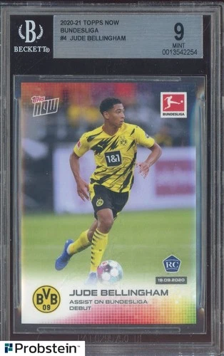 Jude Bellingham 2020 Topps Now Bundesliga