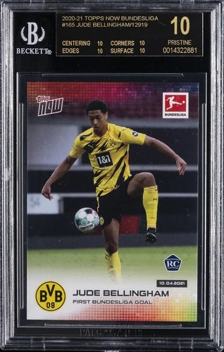 Jude Bellingham 2021 Topps Now Bundesliga
