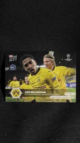Jude Bellingham 2020 Topps Now UCL /065