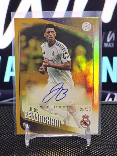 Jude Bellingham 2025 Topps UCC Flagship Gold /50