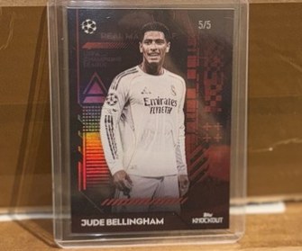 Jude Bellingham 2025 Topps UCC Red /5