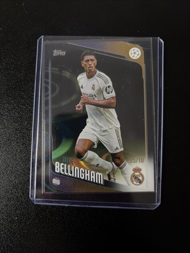Jude Bellingham 2025 Topps UEFA Club Competitions 05/10