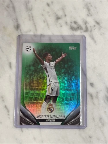 Jude Bellingham 2023 Topps UEFA Club Competitions Green Foil /99