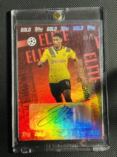 Jude Bellingham 2023 Topps UEFA Club Gold /10