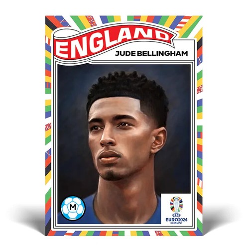 Jude Bellingham 2024 Topps UEFA EURO 2024 Living Set 035