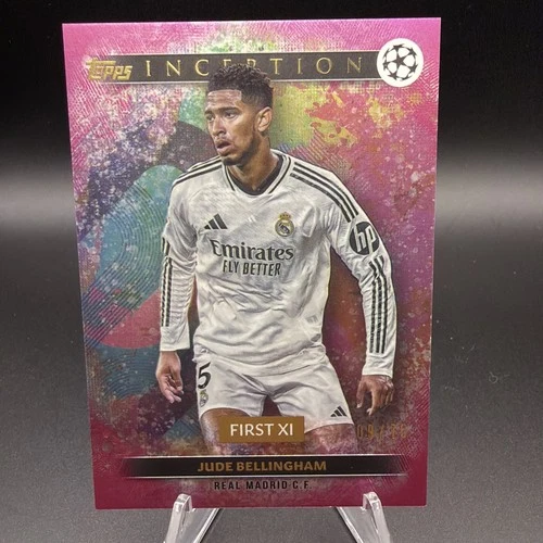 Jude Bellingham 2025 Topps UEFA Inception Sapphire /75
