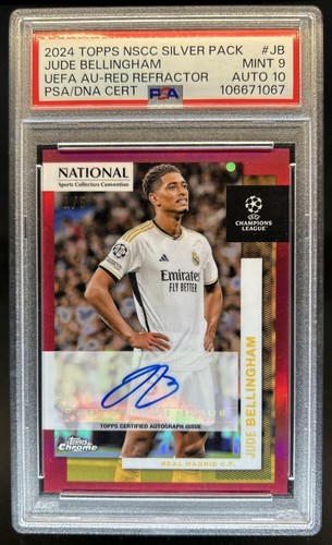 Jude Bellingham 2024 Topps UEFA NSCC Silver Pack Rosso Rifrattore /5