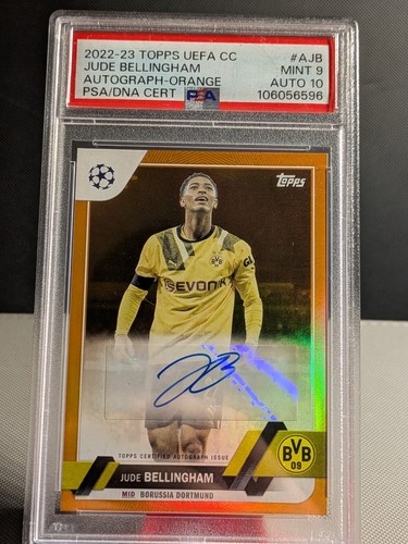 Jude Bellingham 2022 Topps UEFA Orange /25