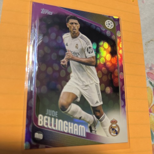 Jude Bellingham 2026 Topps UEFA Purple
