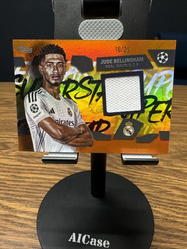 Jude Bellingham 2025 Topps UEFA UCC Orange /25