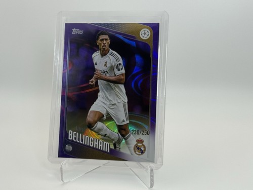 Jude Bellingham 2025 Topps UEFA Viola /250