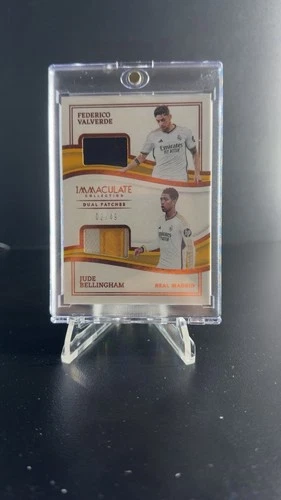 Jude Bellingham / Valverde 2023 Panini Immaculate Collection