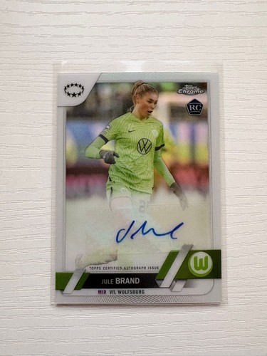 Jule Brand 2022 Topps Chrome Refractor