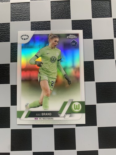 Jule Brand 2022 Topps Chrome Refractor