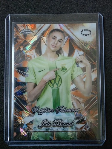 Jule Brand 2024 Topps Chrome Sapphire /25