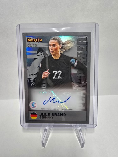 Jule Brand 2025 Topps Merlin /10