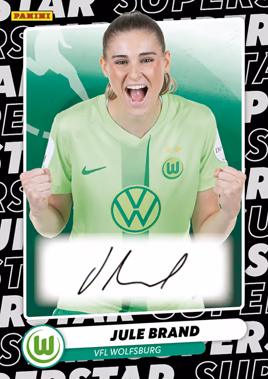 Jule Brand 2024 Panini Frauen Bundesliga Stickers