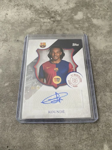 Jules Koundé 2024 Topps Barcelona 125 Anniversary /10