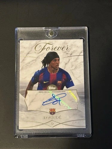 Jules Koundé 2025 Topps Barcelona Forever