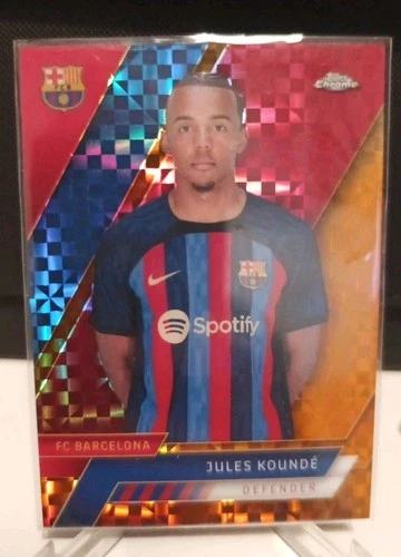 Jules Koundé 2022 Topps Chrome Orange /25