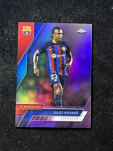 Jules Koundé 2022 Topps Chrome Purple /15