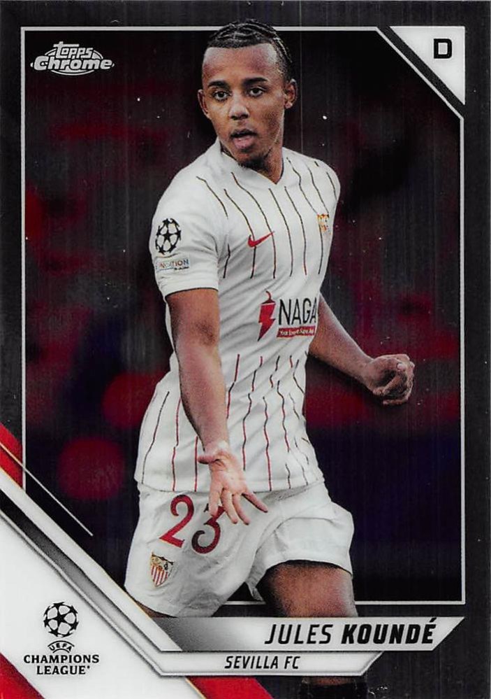 Jules Koundé 2021 Topps Chrome UCC 121