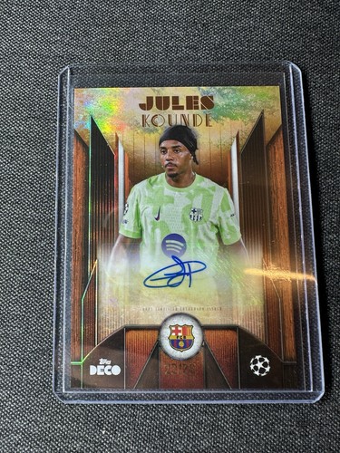 Jules Koundé 2026 Topps Deco /25