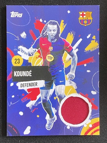 Jules Koundé 2023 Topps FC Barcelona Equipo