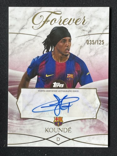 Jules Koundé 2025 Topps Forever /125