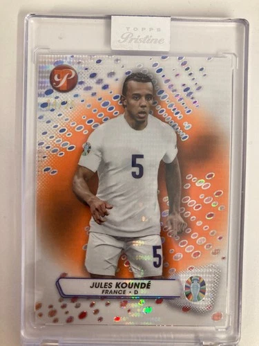 Jules Koundé 2024 Topps Pristine Road to Euro 2024 14/25