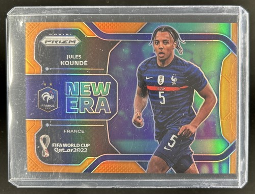 Jules Koundé 2022 Panini Prizm World Cup Arancione /25