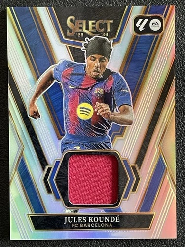 Jules Koundé 2025 Panini Select Argento
