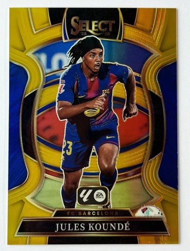 Jules Koundé 2025 Panini Select Gold /10