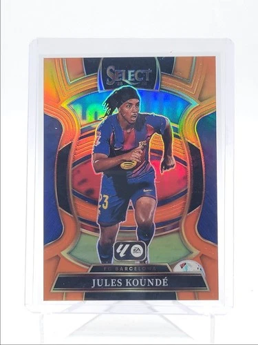 Jules Koundé 2025 Panini Select Naranja /75
