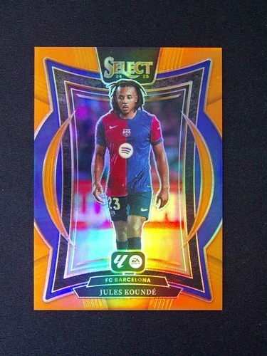 Jules Koundé 2024 Panini Select Terrace Orange /49