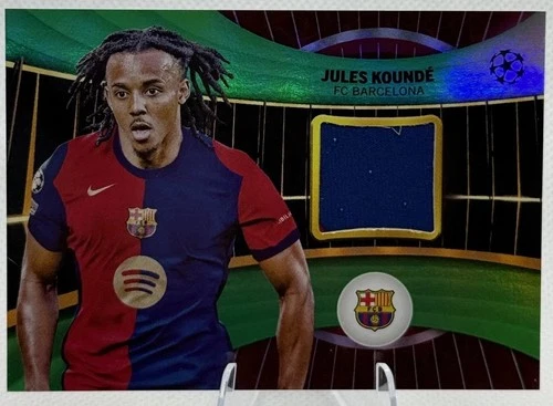 Jules Koundé 2024 Topps UCC Green Foil /99