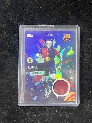 Jules Kounde 2024 Topps Barcelona Team Set /250