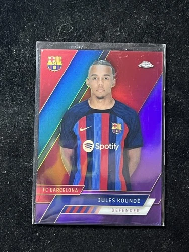 Jules Kounde 2023 Topps Chrome Purple /15