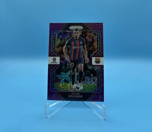 Jules Kounde 2022 Panini Chronicles Purple Mojo Prizm