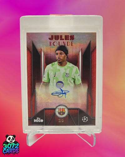 Jules Kounde 2025 Topps Deco /5