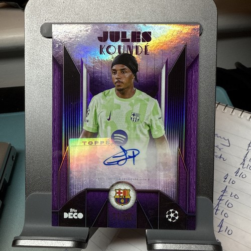 Jules Kounde 2025 Topps Deco /50