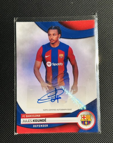 Jules Kounde 2024 Topps FC Barcelona