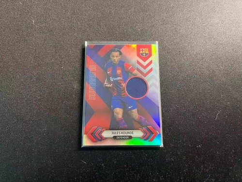 Jules Kounde 2023 Topps FC Barcelona Equipo Silver