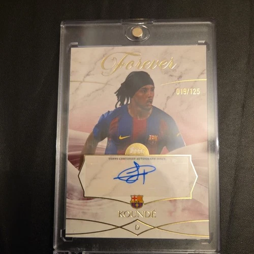 Jules Kounde 2025 Topps FC Barcelona Forever 019/125