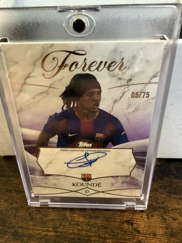 Jules Kounde 2025 Topps FC Barcelona Forever /75